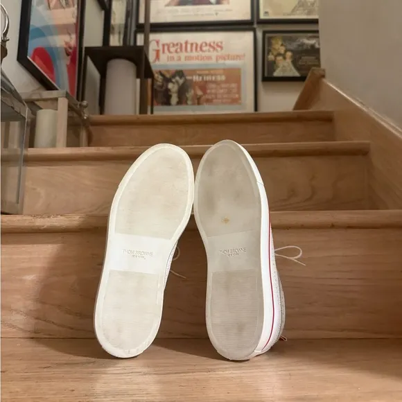 $ ⬇️ 20% Thom Browne Pebble Grain Brogue Longwing Sneaker, M-9.5US, W-11US/41EU