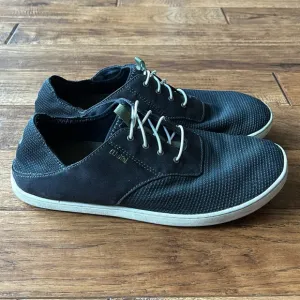 ☀️ OluKai Nohea Moku No Tie Boat Shoes Slip On Convertible Heel Mens Size 11