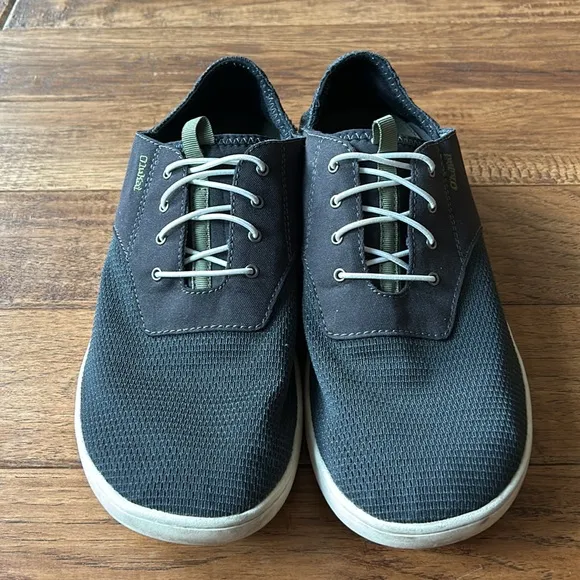 ☀️ OluKai Nohea Moku No Tie Boat Shoes Slip On Convertible Heel Mens Size 11