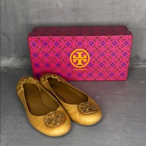 🔥🔥🔥 Tory Burch Reva Ballet Flats Size: 7.5🔥🔥🔥
