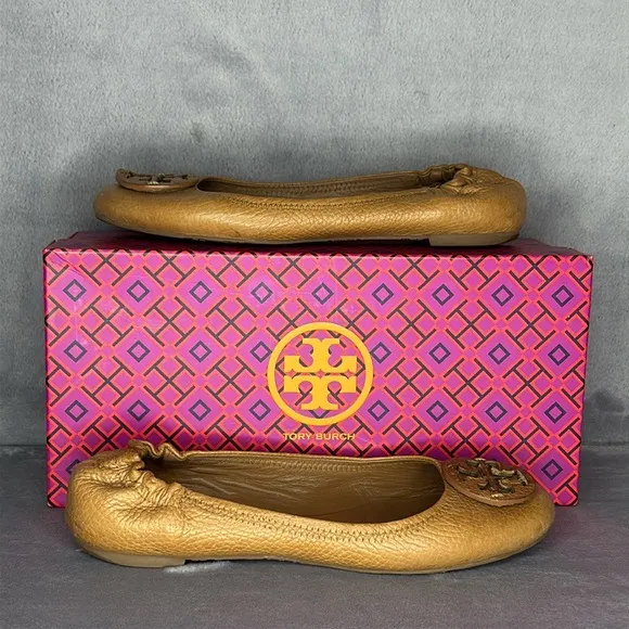 🔥🔥🔥 Tory Burch Reva Ballet Flats Size: 7.5🔥🔥🔥