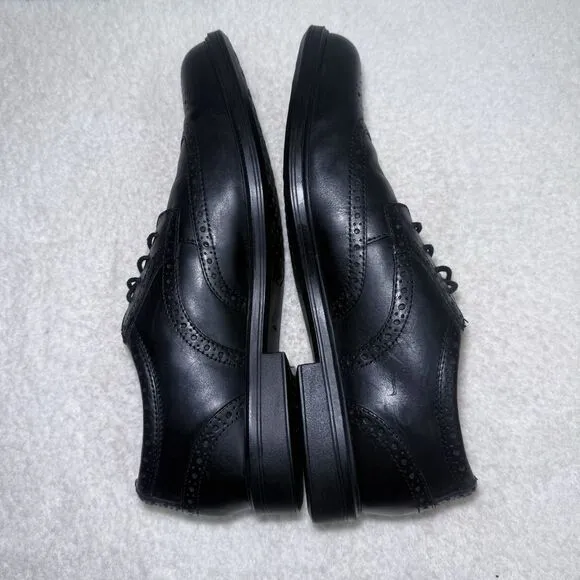 12W GABSON LIMIT MENS CLARKS CLASSIC LACE UP LEATHER BROGUE FORMAL WORK SHOES