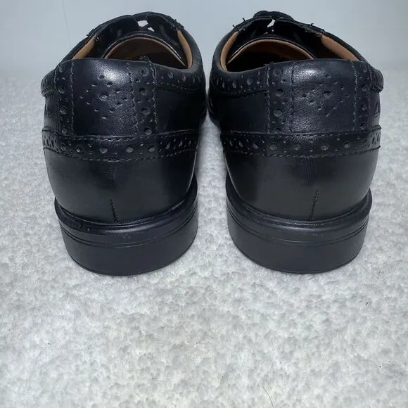 12W GABSON LIMIT MENS CLARKS CLASSIC LACE UP LEATHER BROGUE FORMAL WORK SHOES