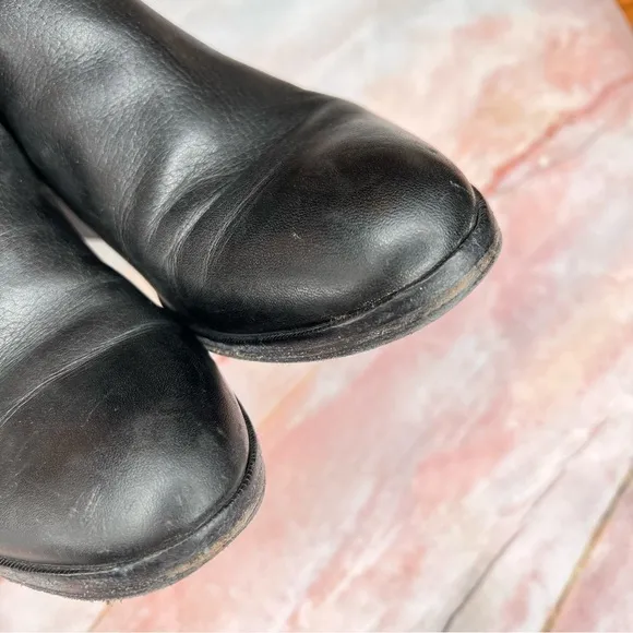 3.1 Phillip Lim Alexa Black Leather Ankle Boots Booties 38