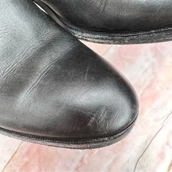 3.1 Phillip Lim Alexa Black Leather Ankle Boots Booties 38