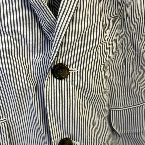 346 Brooks Brothers Seersucker Striped Jacket M Men’s Cotton NWT Preppy Derby