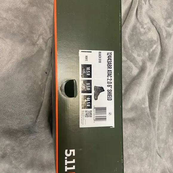 5.11 12394 ATAC 2.0 6” Boots Size 10.5R Side Zip NEW in Box