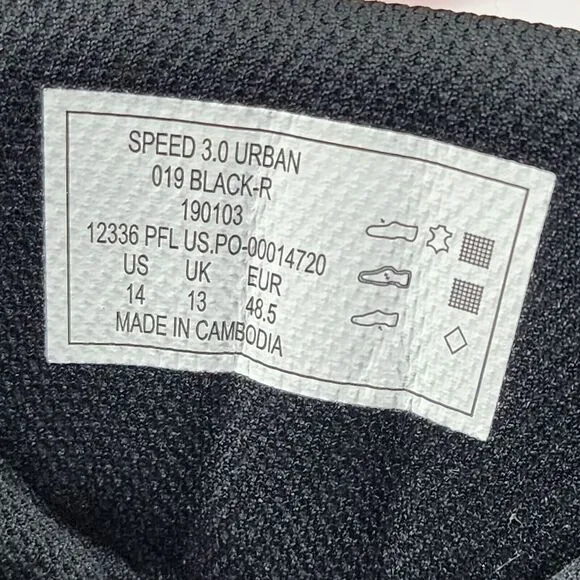 5.11 Tactical Speed 3.0 Mens 14 Black Leather Lace‎ Up Side Zip Urban Boots EUC
