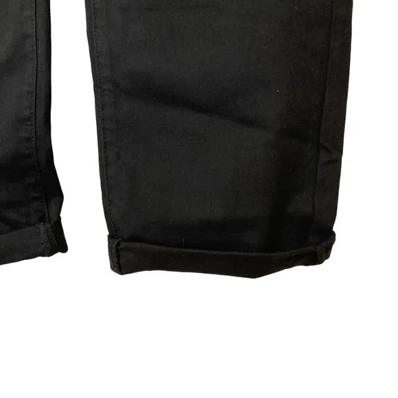 A618014 NYDJ Margot Girlfriend Black 14
