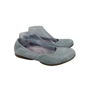 Abeo Tilly Metatarsal Gray Leather Slip On Comfort Flats Shoes Womens size 10