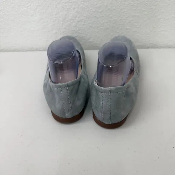 Abeo Tilly Metatarsal Gray Leather Slip On Comfort Flats Shoes Womens size 10