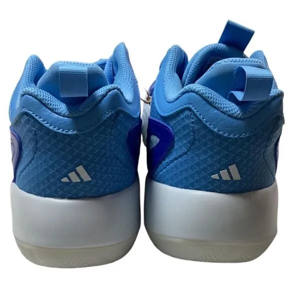 Adidas Basketball Shoes Mens 11 Blue White Trae Unlimited 2 Sneakers Vegan NEW
