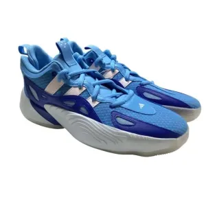Adidas Basketball Shoes Mens 11 Blue White Trae Unlimited 2 Sneakers Vegan NEW