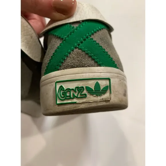 Adidas GONZ Ghost Slip On Casual Sneaker Shoes Streetwear Size 8.5
