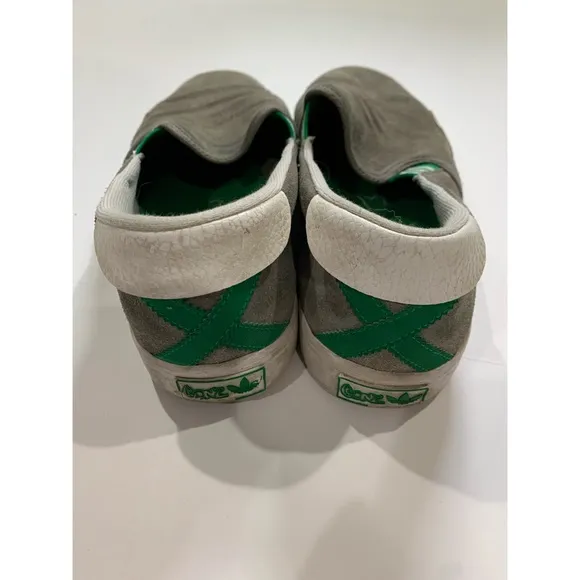 Adidas GONZ Ghost Slip On Casual Sneaker Shoes Streetwear Size 8.5