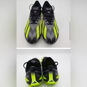 Adidas Kids Shoes - Black and Yellow