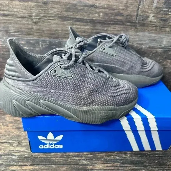 Adidas Men's Gray Carbon adiFOM Sneakers