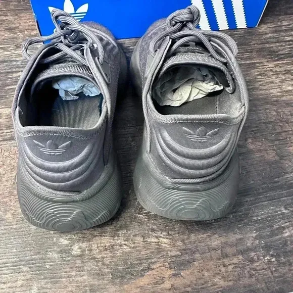 Adidas Men's Gray Carbon adiFOM Sneakers