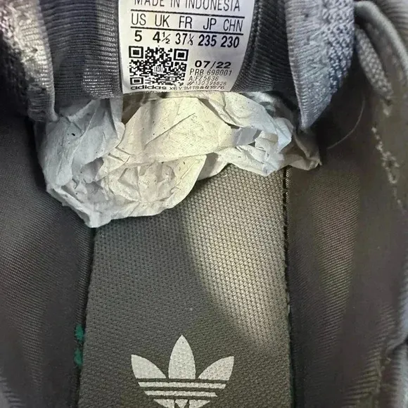 Adidas Men's Gray Carbon adiFOM Sneakers