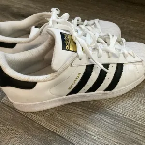 Adidas Men’s Superstar White and Black Shoes