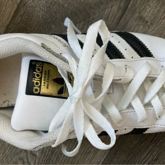 Adidas Men’s Superstar White and Black Shoes