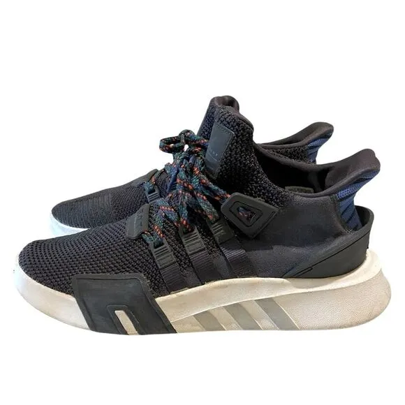 Adidas Originals EQT Men's Basketball ADV Black and Blue Sneakers SZ 11 US 45 EU