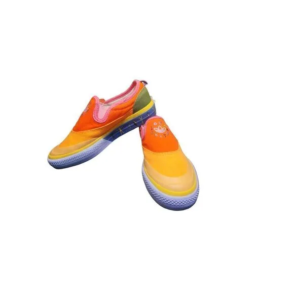Adidas Originals Nizza Slip-On Pride Rainbow GW2421 Shoes Sneakers Size 4 NO BOX