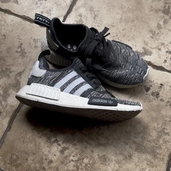 Adidas Originals NMD R1 Boost Trainers Shoes Woven Grey