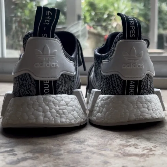 Adidas Originals NMD R1 Boost Trainers Shoes Woven Grey