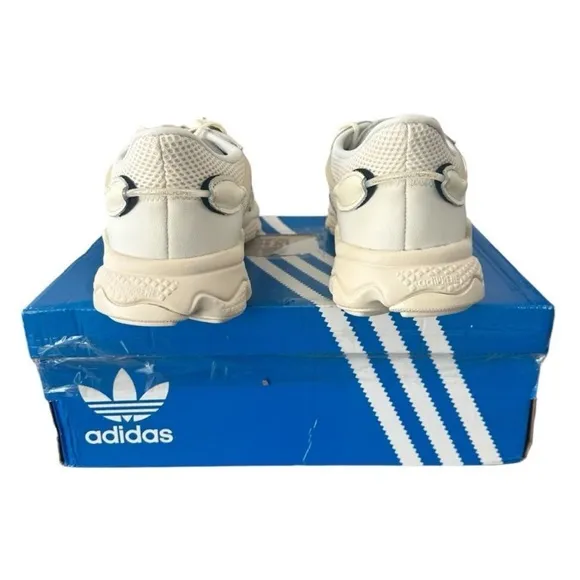 Adidas Originals Ozweego Running Shoes Women’s Size 11 Cream White Gold Black