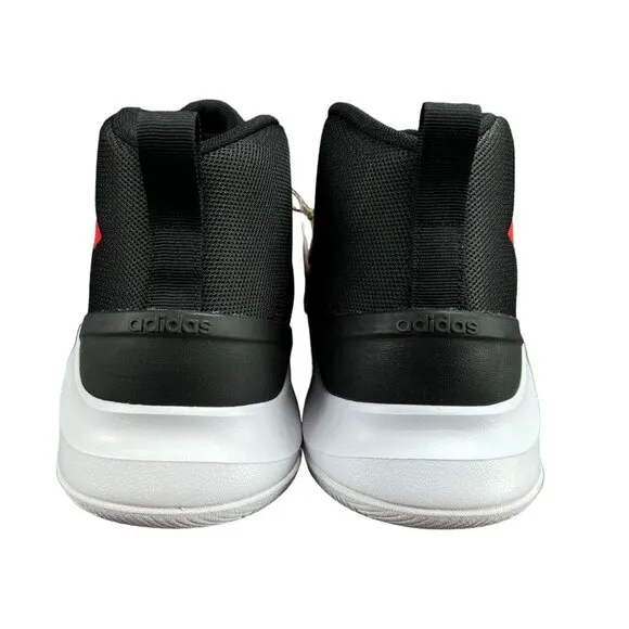 Adidas Own the Game Black Red White Shoes FY6008 Men's Size 13
