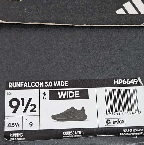 Adidas Runfalcon 3.0 Wide Running Shoes