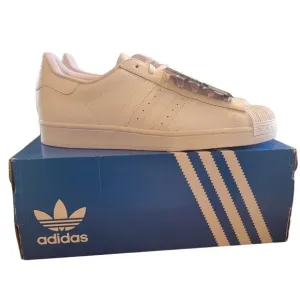 Adidas Superstar Classic White Leather Sneakers Casual Shoes EG4960 Size 12