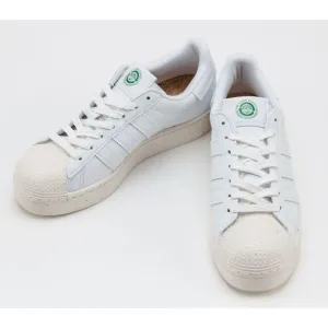 Adidas Superstar NWT White Lace Up Round Toe Sneakers Shoes Size 8 / Women's 9.5