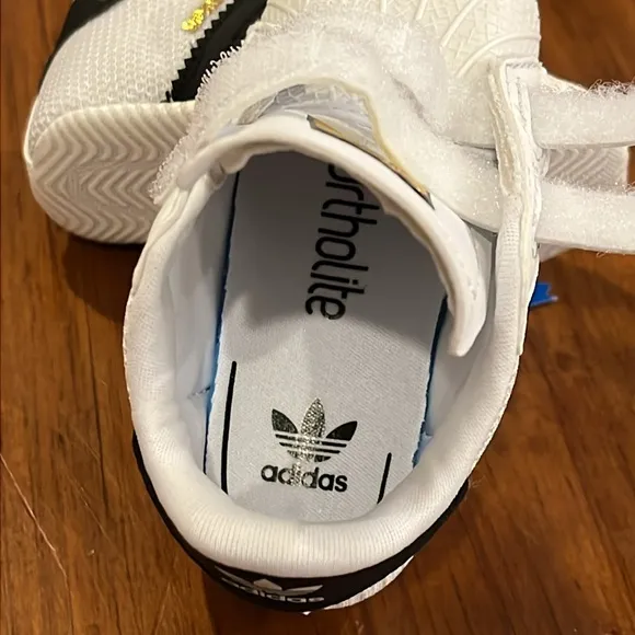 Adidas Superstar Shell Toe Infant Baby Crib Shoes S79916 sneakers Boys Girl Sz 2