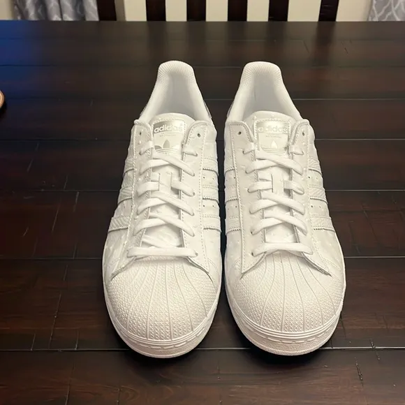 Adidas Superstar Shell Toe Shoes Sneakers New S80341 Ostrich Mens Size 11.5