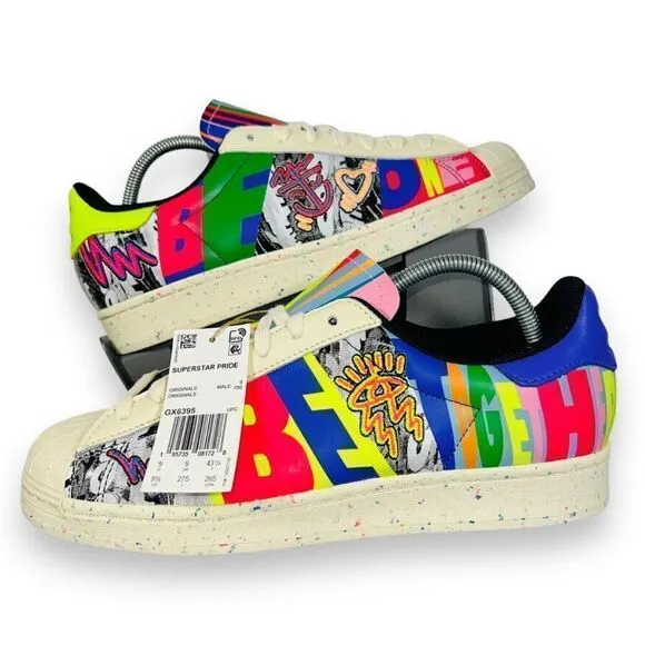 Adidas Superstar x Kris Andrew Small 'Pride' GX6395 Men's 9.5