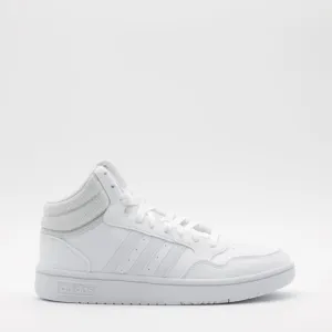 Adidas Women's Everyday Basketball Hoops 3.0 Mid Top Classic Shoes White Size 9