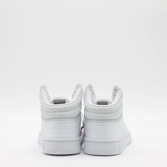 Adidas Women's Everyday Basketball Hoops 3.0 Mid Top Classic Shoes White Size 9