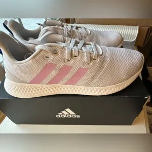 Adidas Women's PureMotion Pink and White Sneakers size 11 NEW