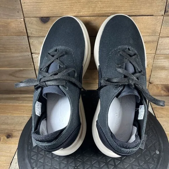 Adidas Womens Sz US 7 (Mens 6)Y-3 Ajatu Court Formal 'Black Bliss' Lace Up Shoes