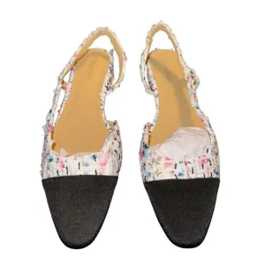 Adrizzlein Womens Slingback Flat shoes