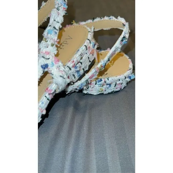 Adrizzlein Womens Slingback Flat shoes