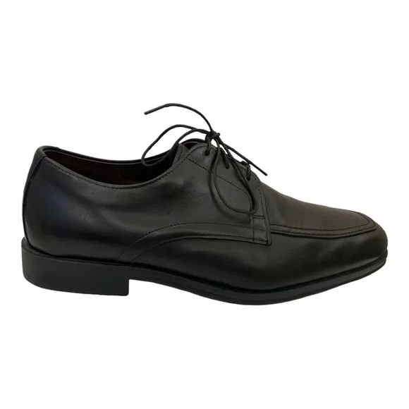 AE by Allen Edmonds Men's Tribeca Black Leather Derby Dress Shoes Size 9
