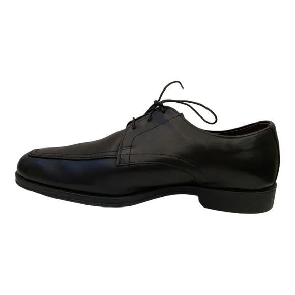 AE by Allen Edmonds Men's Tribeca Black Leather Derby Dress Shoes Size 9