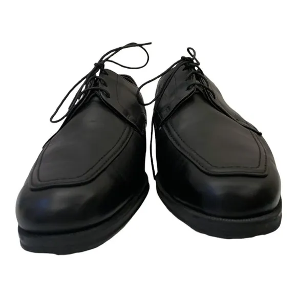 AE by Allen Edmonds Men's Tribeca Black Leather Derby Dress Shoes Size 9