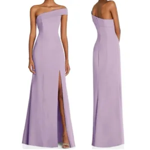 AFTER SIX One-Shoulder Purple Evening Gown {US 4}