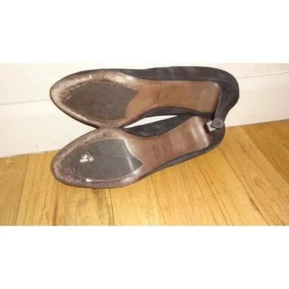 AGL Attilio Giusti Leombruni Round Toe Suede Pumps Shoes 7
