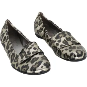 AGL Leopard Print Slip On Women's Ballet Flats 36 EU