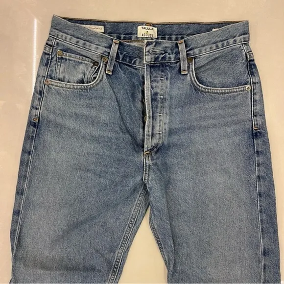 AGOLDE X Talula Aritzia High Rise Taper Jeans